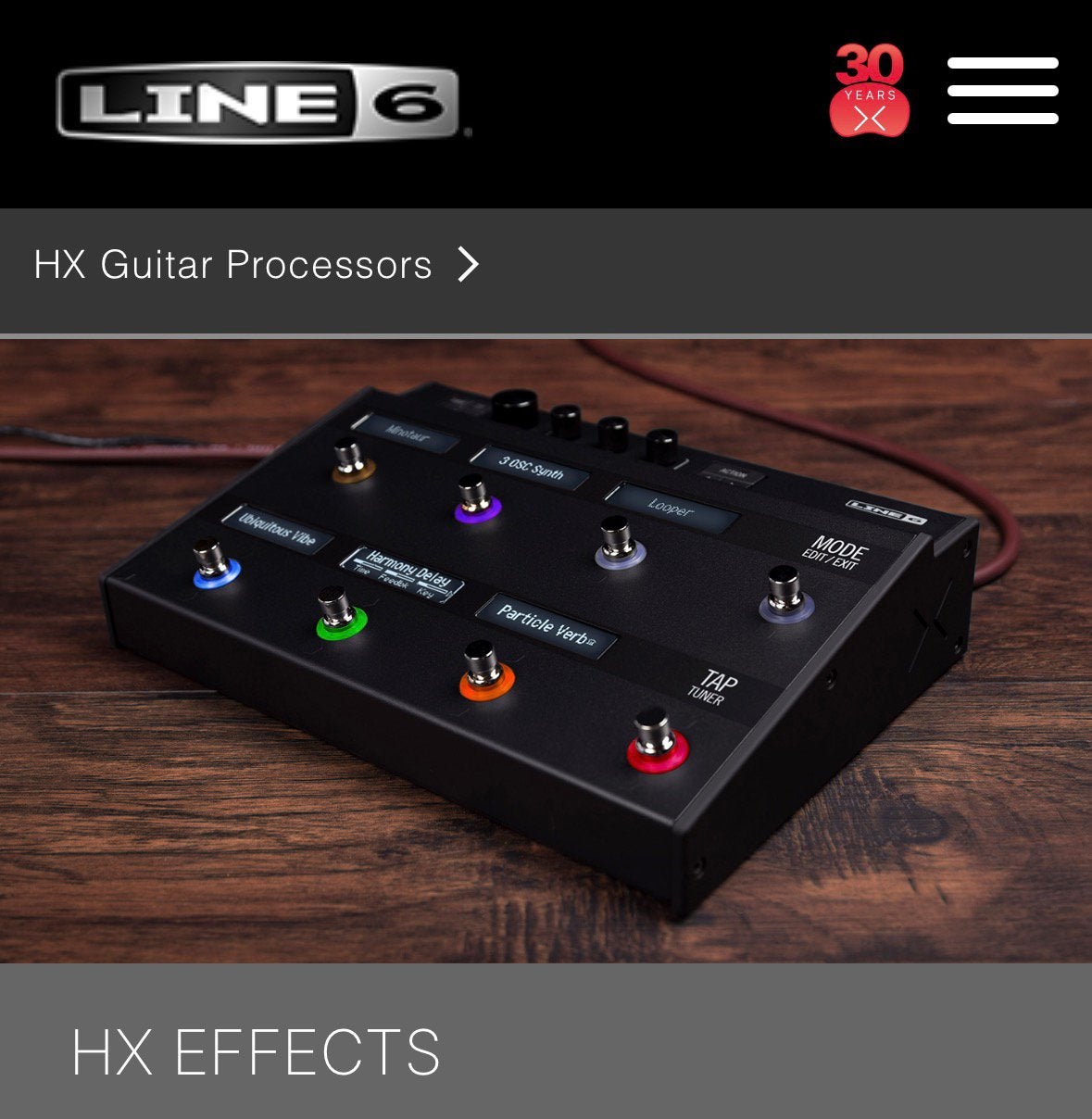 HX Effects Line 6, Enlèvement ou Envoi, Comme neuf