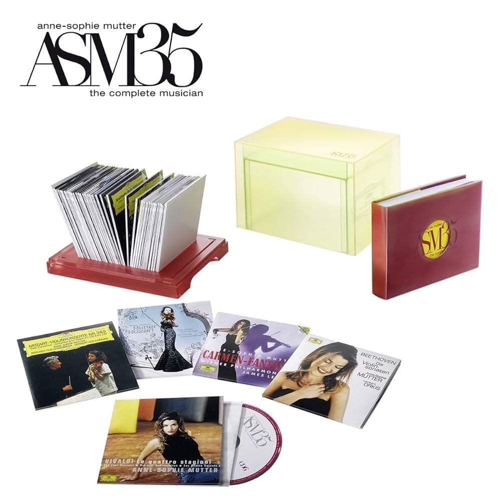 Anne Sophie Mutter : Coffret ASM 35 - 40 CD, Enlèvement ou Envoi, Comme neuf