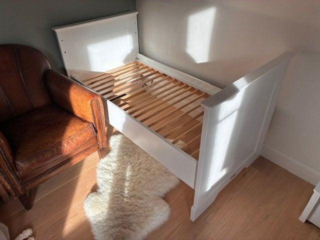 Lit de croissance et commode Bopita, Enlèvement, Comme neuf, Garçon ou Fille