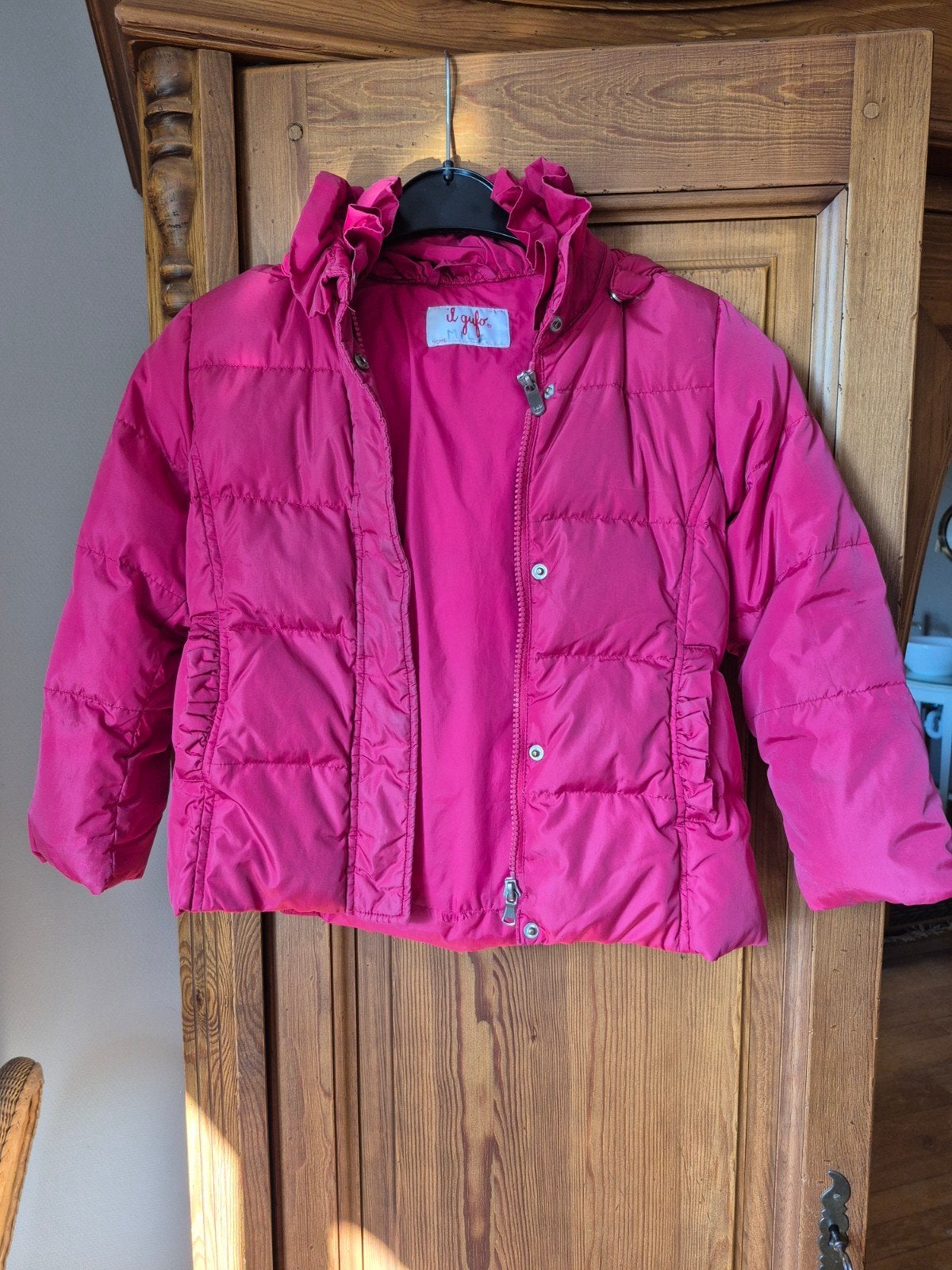 Très belle veste d'hiver de la marque italienne exclusive 'i, Enlèvement, Utilisé, Il Gufo, Fille