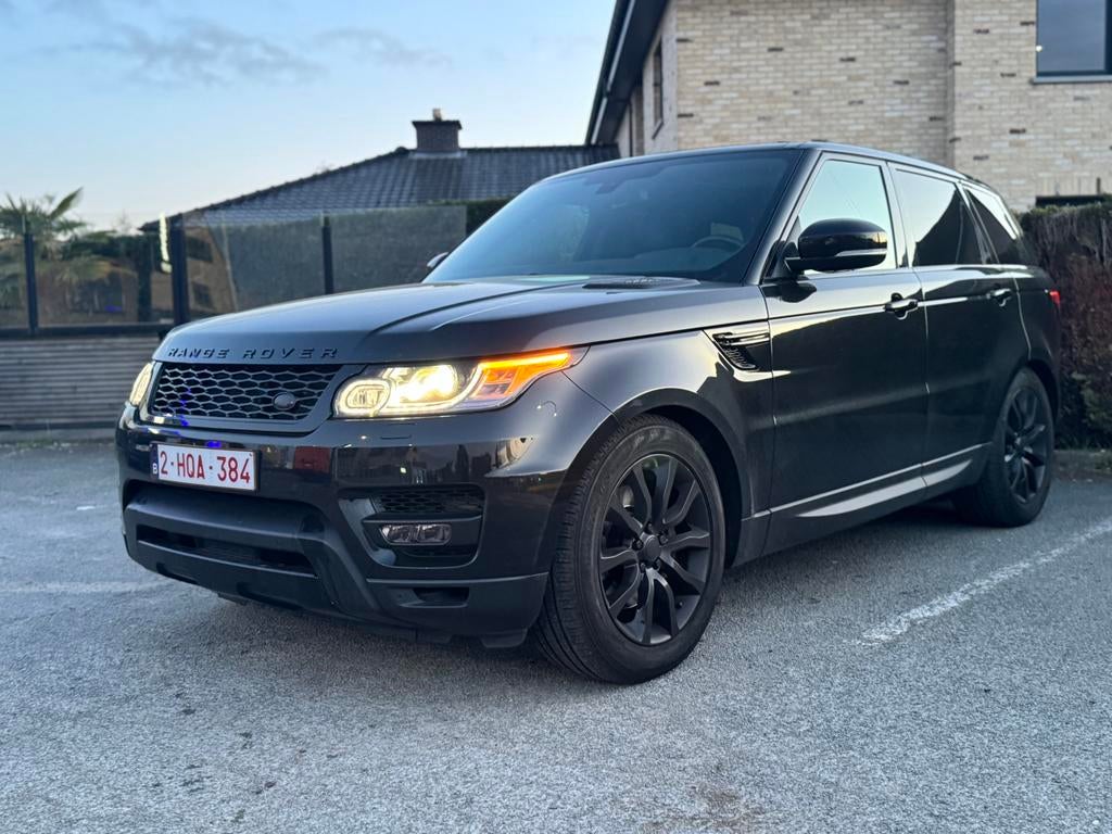 Range Rover Sport 3.0 Diesel Euro 6b Panorama!, Automaat, Zwart, Leder, Bedrijf