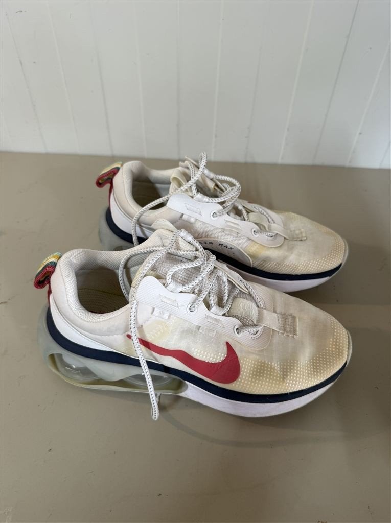 Nike Air Max 2012 - Wit/Roze - Dames - Maat 38.5, Enlèvement ou Envoi, Comme neuf, Blanc