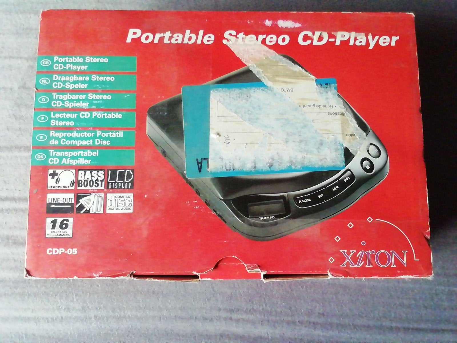 Draagbare CD spelers, Audio, Tv en Foto, Cd-spelers, Ophalen