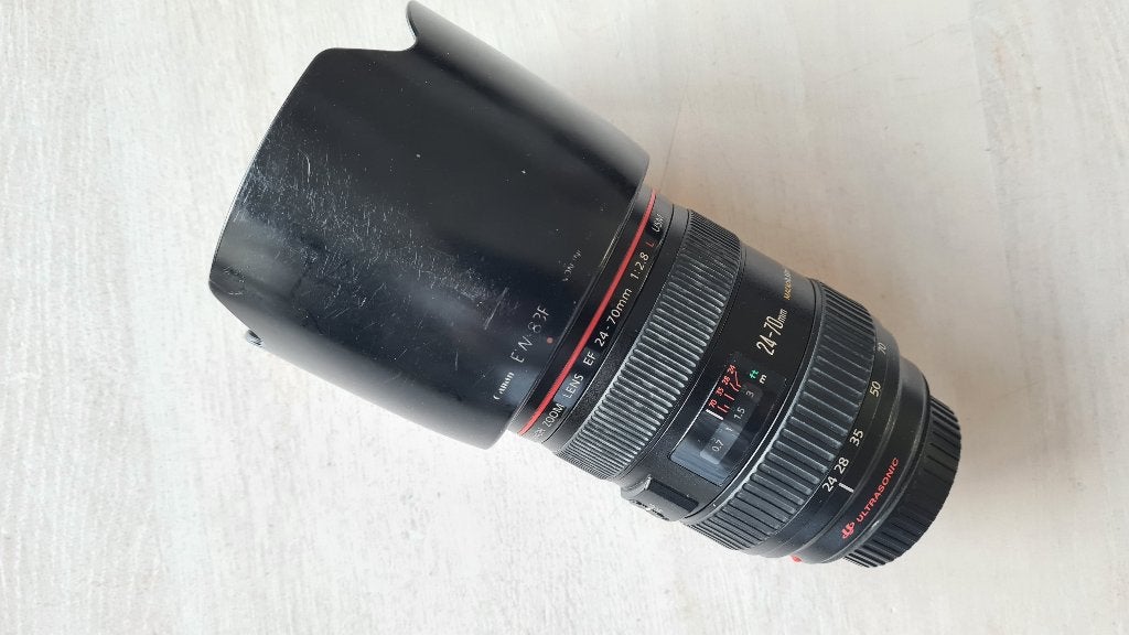Canon EF 24-70mm 2.8L USM, Ophalen, Gebruikt, Canon, Standaardlens