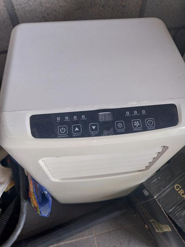 Mobiele airco, Ophalen, Mobiele airco