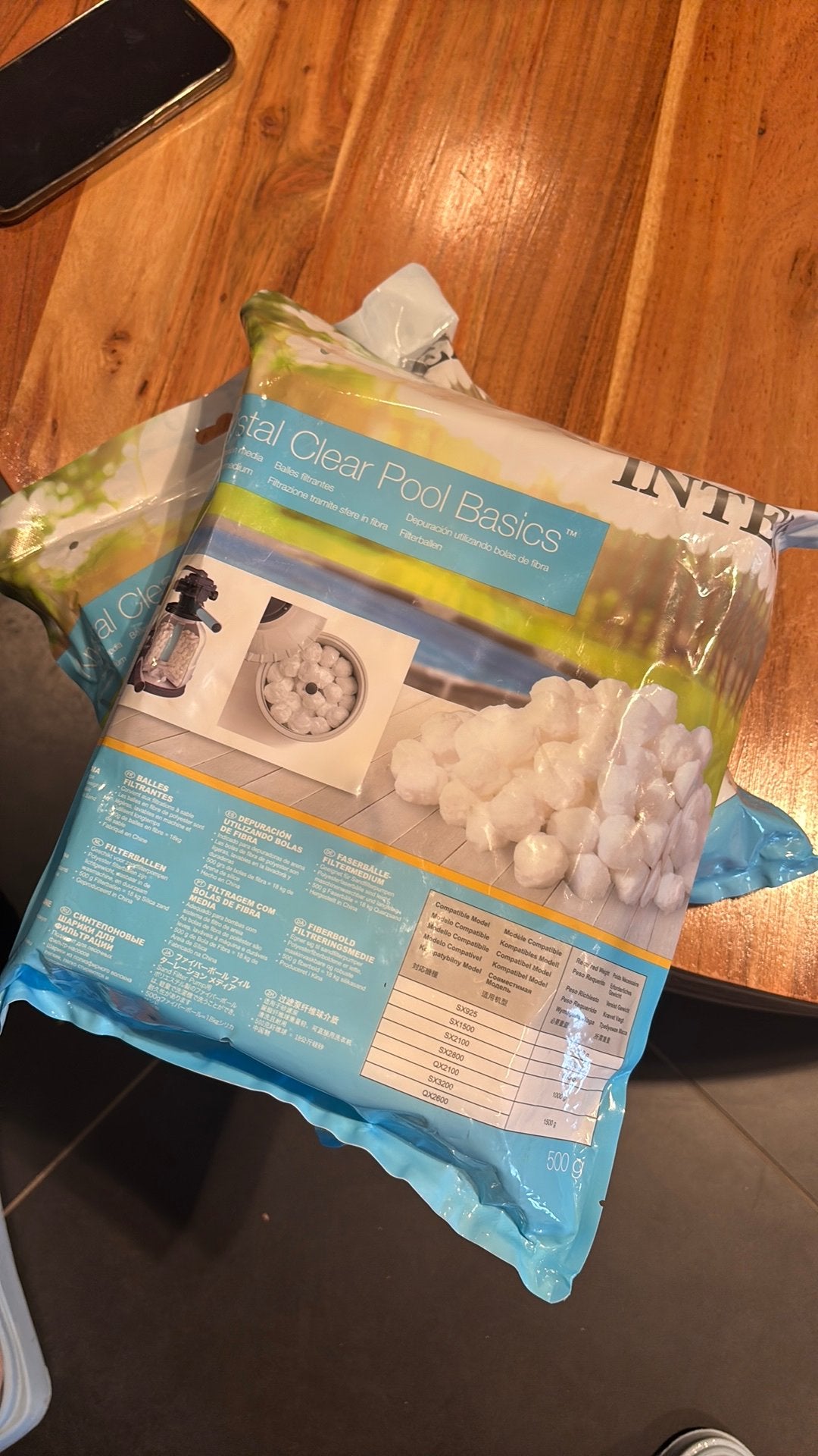 Balles filtrantes intex, Enlèvement, Neuf