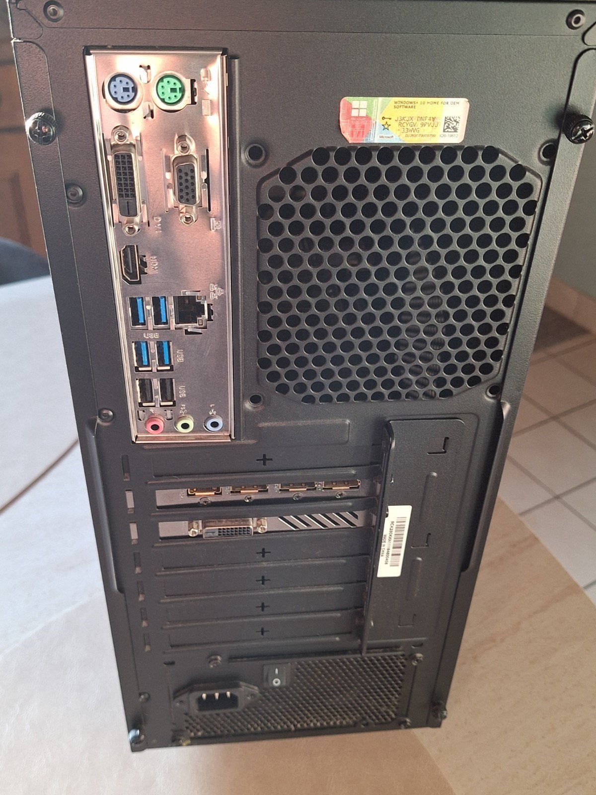 pc master k2, Ophalen