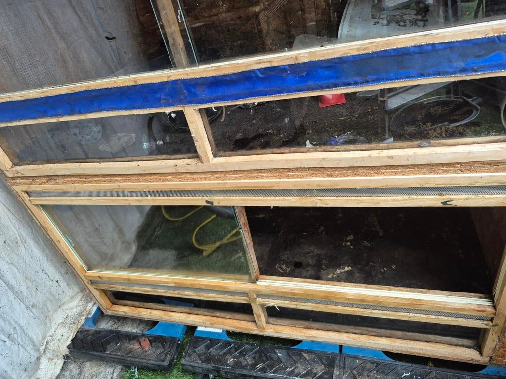 Terrariums à vendre — 125x62x62 cm — 20 €/pièce ou 60€ pour, Enlèvement