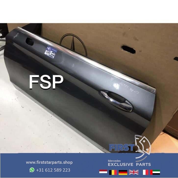C205 linker deur grijs compleet Mercedes C Klasse Coupé W205, Utilisé, Porte, -, -