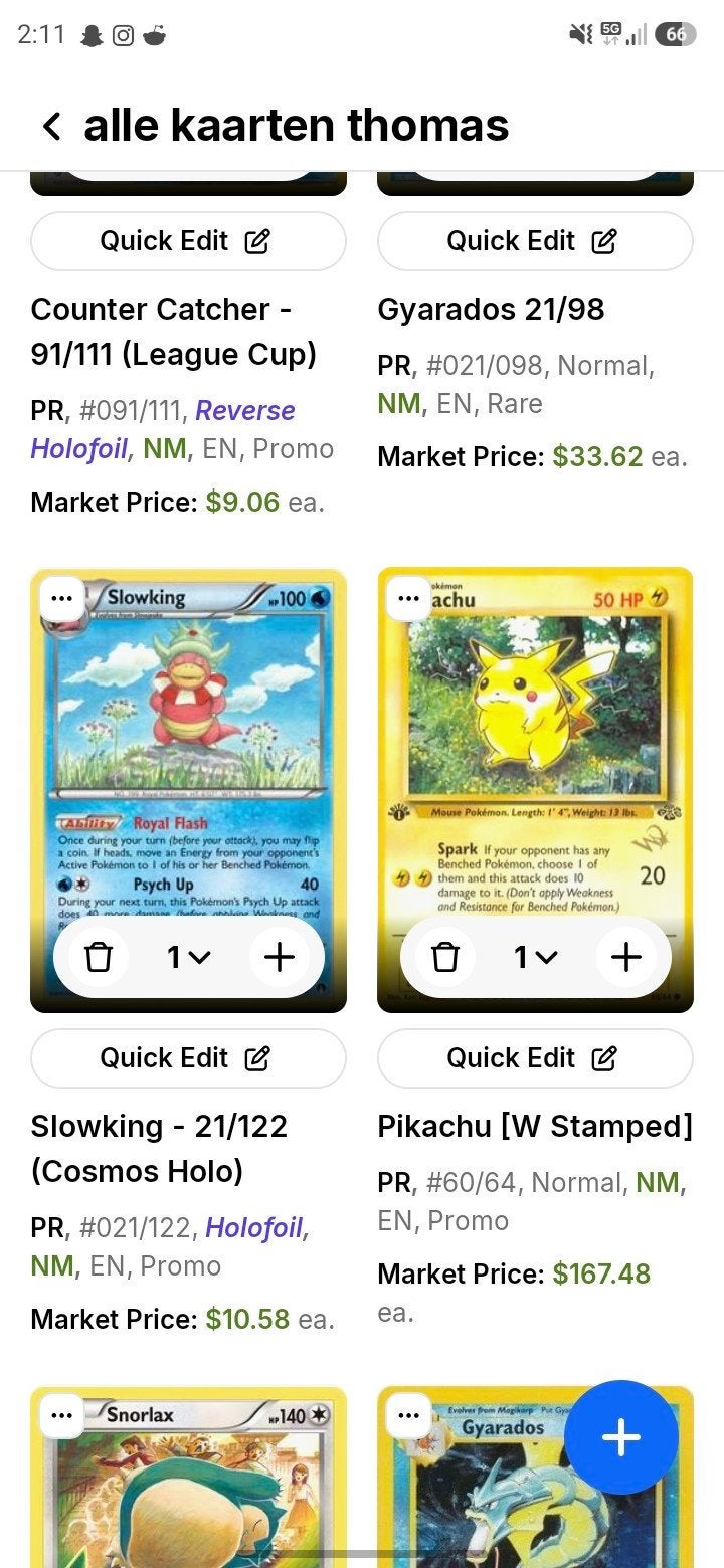 verschillende pokemon kaarten, Enlèvement
