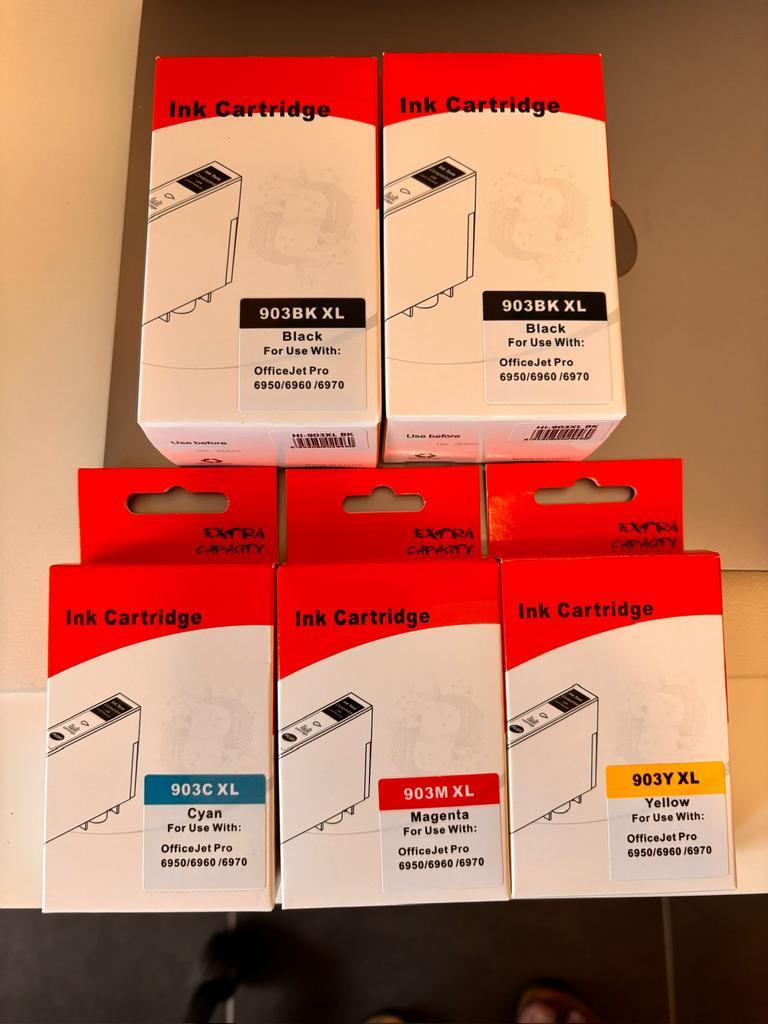 HP 903 inktcartridges, Ophalen of Verzenden, Nieuw