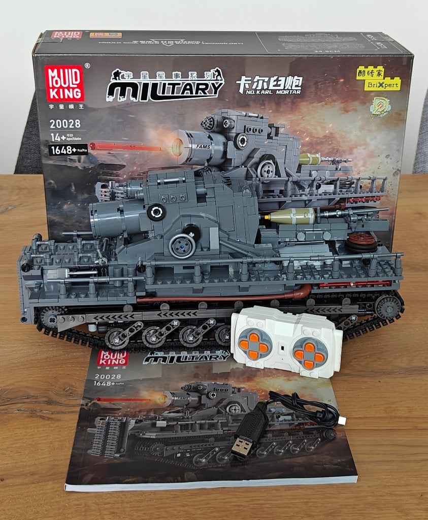 MOULD KING 20028- KARL MORTAR, Kinderen en Baby's, Lego, Ophalen of Verzenden, Zo goed als nieuw, Technic