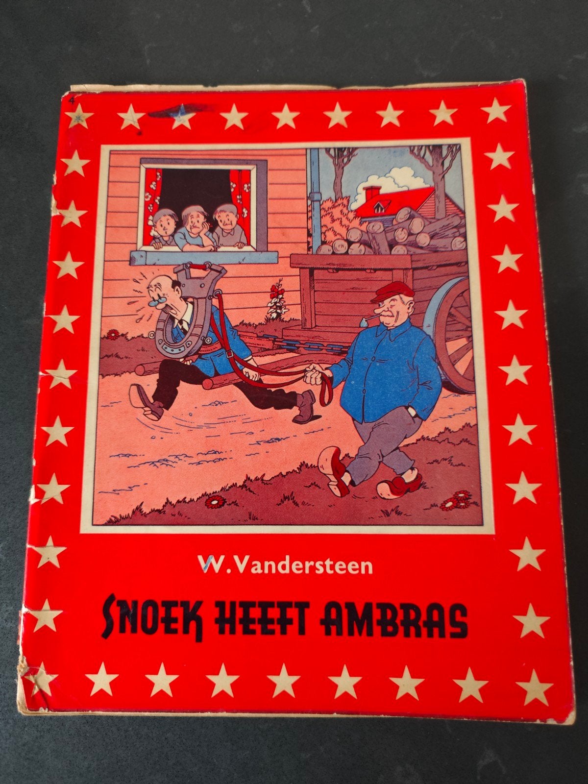 Vintage stripalbum Snoek heeft ambras uit 1957, Ophalen