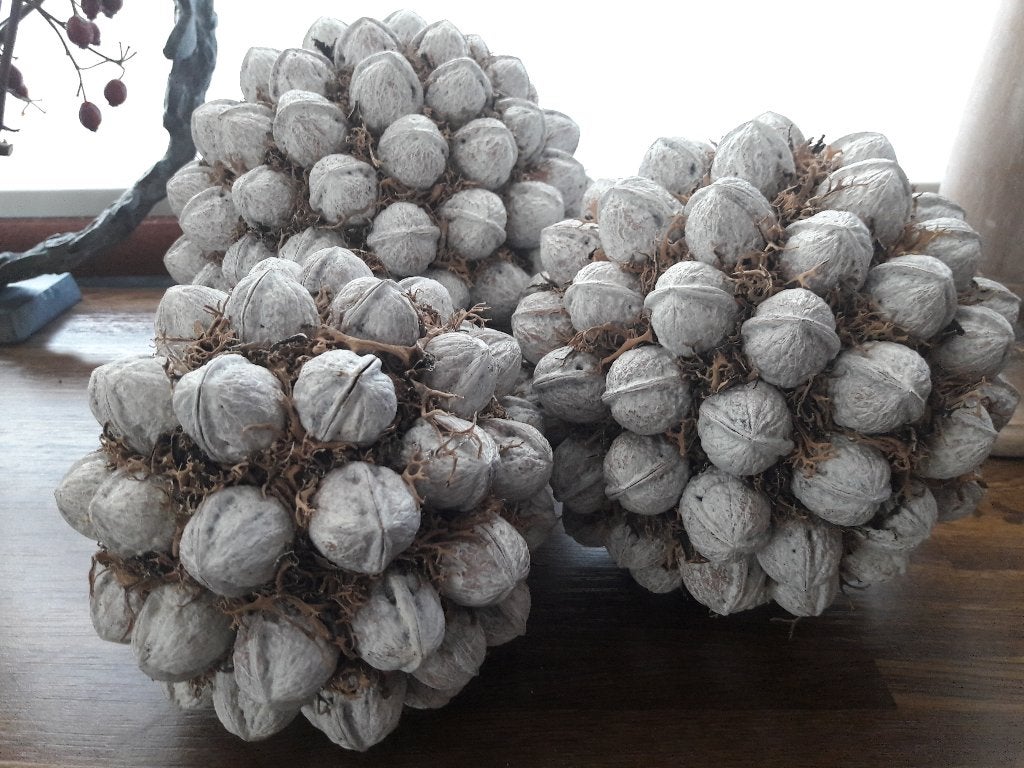Set met 3 handgemaakte decoratiebollen, Enlèvement ou Envoi, Neuf