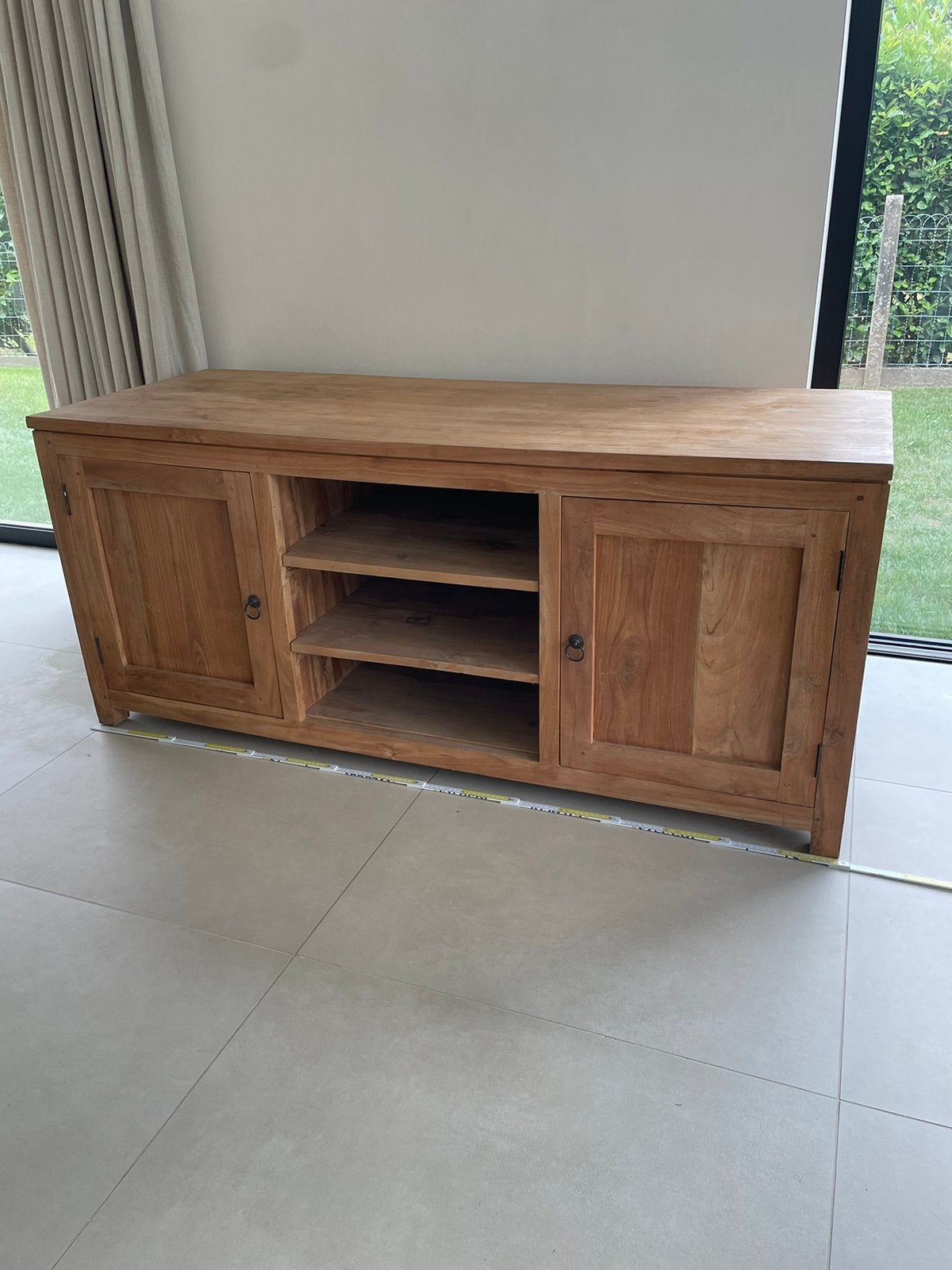 Teak kast, Ophalen, Gebruikt