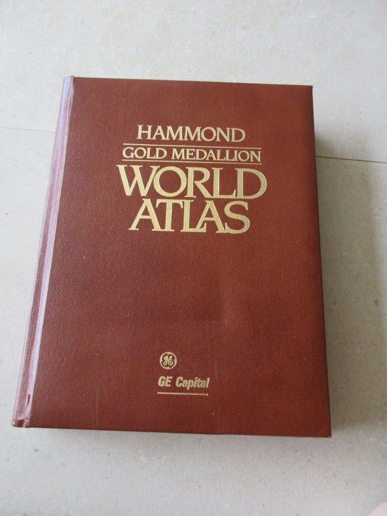 HAMMOND GOLD MEDALLION WORLD ATLAS GE Capital, Ophalen