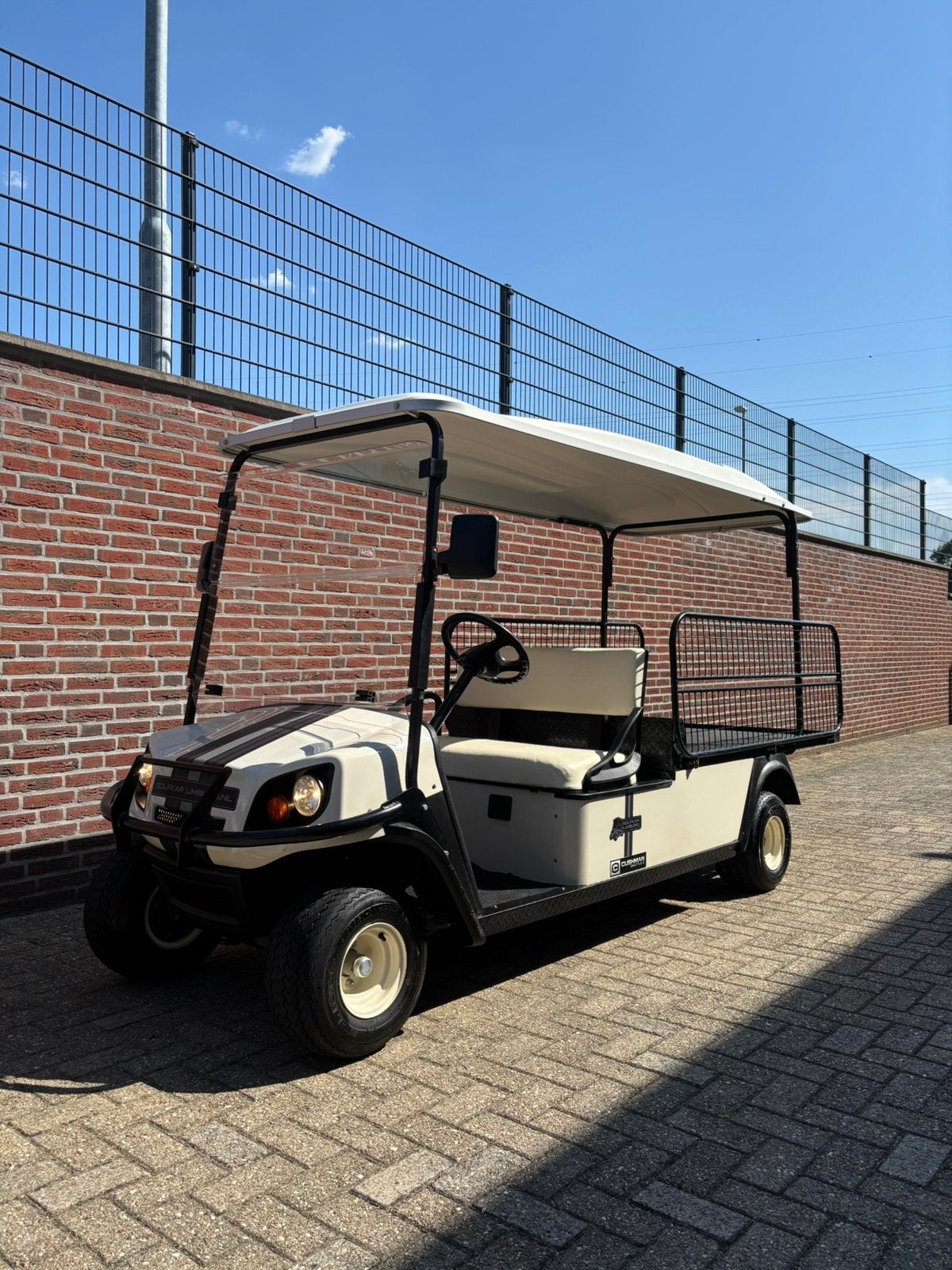 Prachtige Elektrische Cushman Golfkar met GROTE Werkbak!!, Ophalen of Verzenden, Zo goed als nieuw, Golfkar, Overige merken