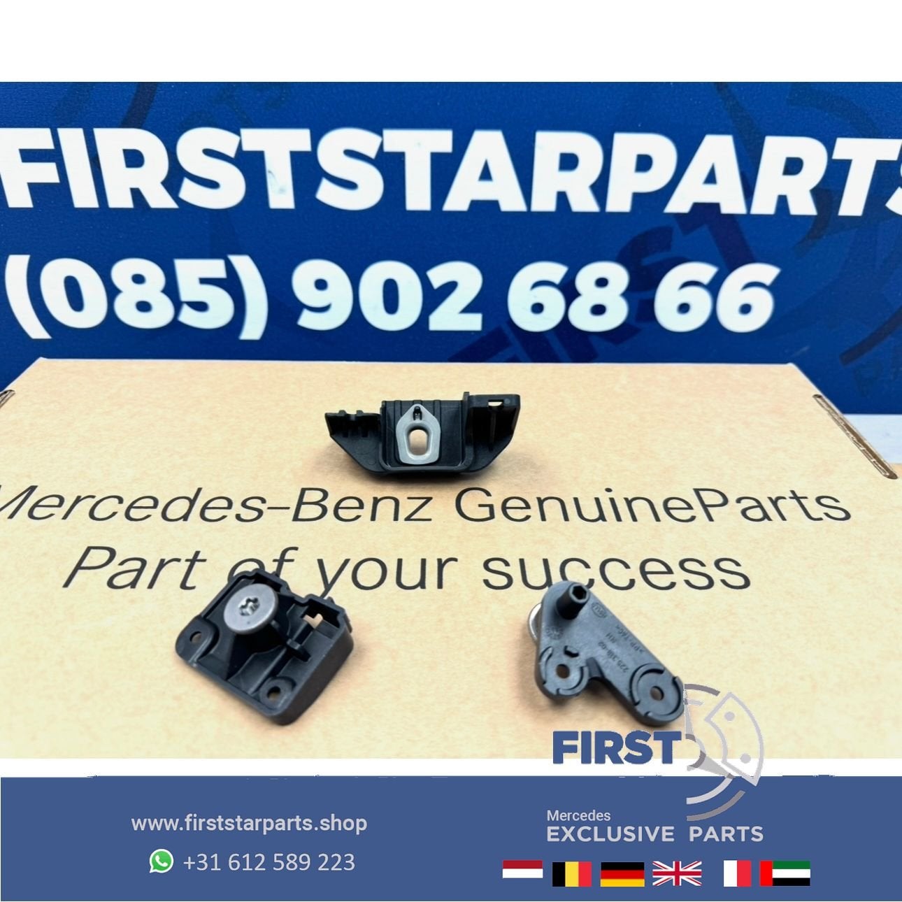 KOPLAMP REPARATIE SET / STEUN SET origineel Mercedes W176 W1, Utilisé, -, -, Enlèvement ou Envoi