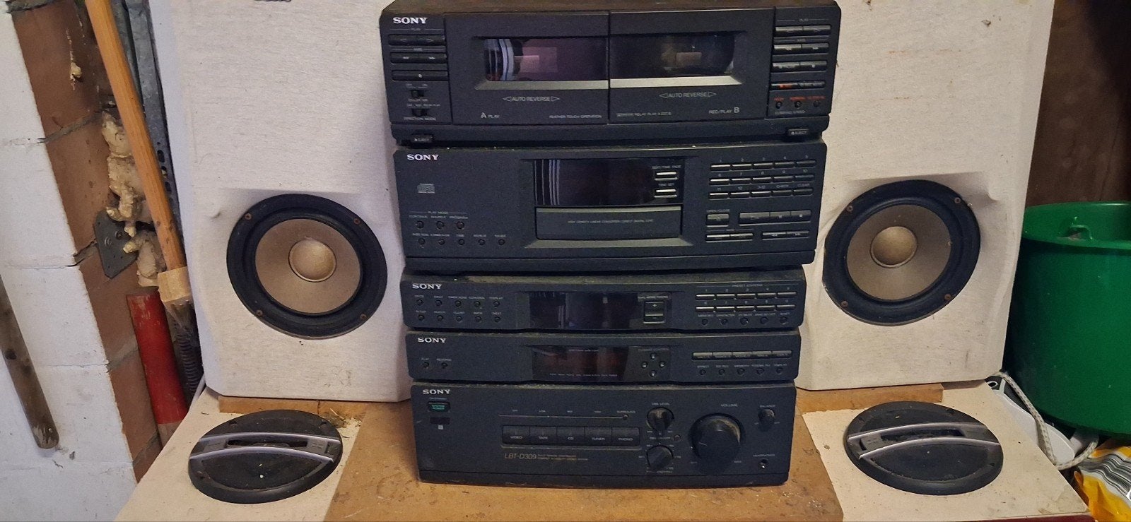 stereo, Ophalen