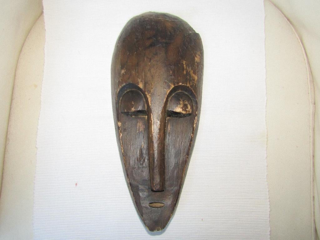 Oud Afrikaans gesneden houten masker, Antiek en Kunst, Ophalen of Verzenden