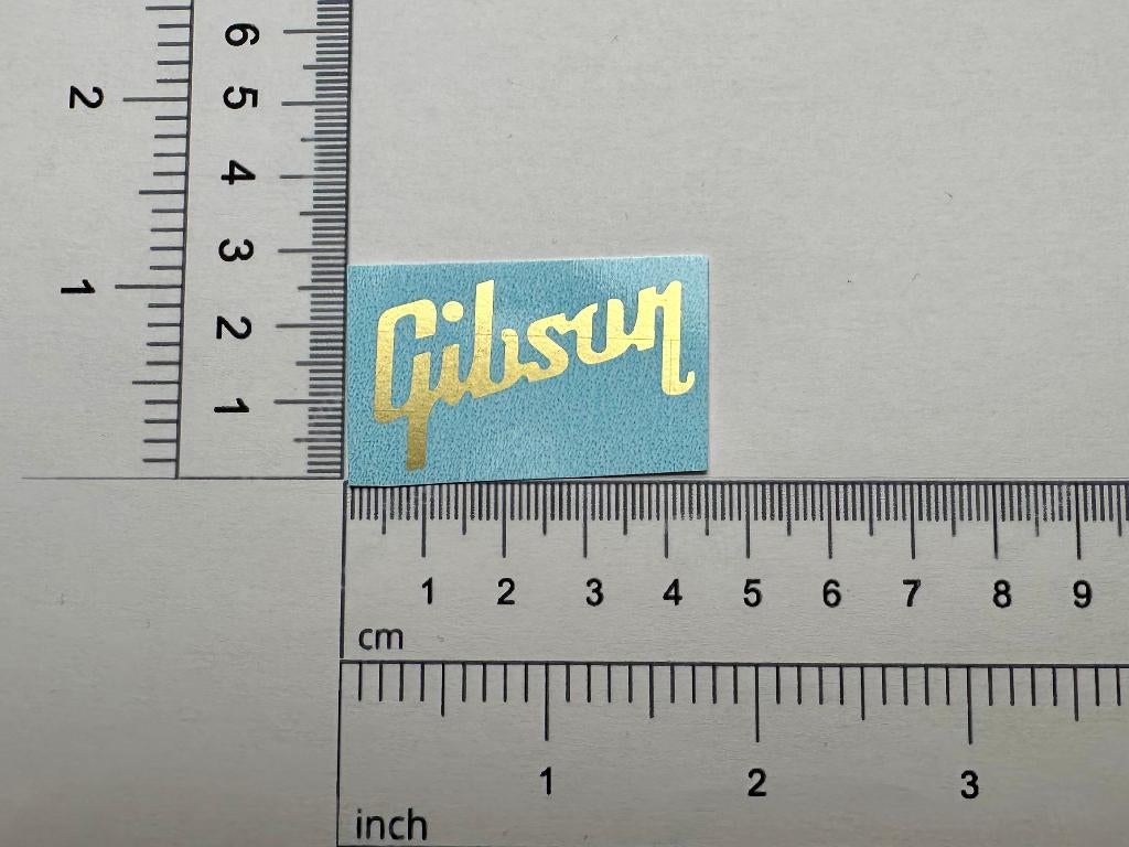 Gibson Restauratie (waterslide) decals Gold, Ophalen of Verzenden, Nieuw, Overige typen