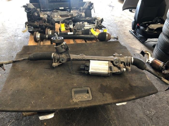 Crémaillère de direction d'un Volkswagen Golf Plus, Volkswagen, -, 3 mois de garantie, Utilisé