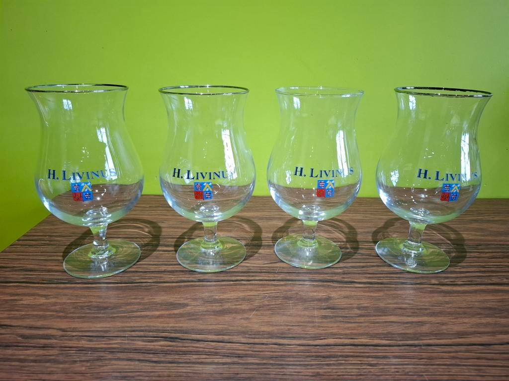 Glas H. LIVINUS uit Sint-Lievens-Houtem apart verkrijgbaar, Ophalen of Verzenden