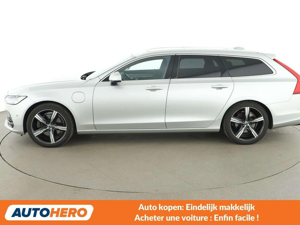 Volvo V90 2.0 T8 Plug-in Hybrid R-Design AWD (bj 2017), Auto's, Volvo, Automaat, Parkeersensor, 1969 cc, Hybride Elektrisch/Benzine