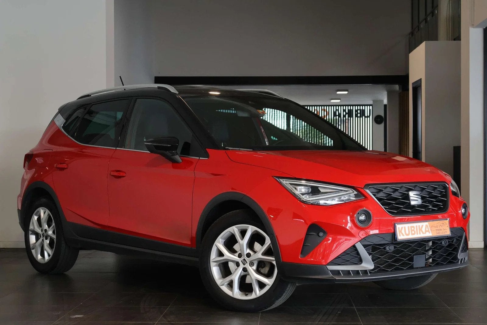 SEAT Arona Arona 1.0 TSI FR Edition ZetelV Camera LijnA BTW*, Autos, Seat, Rouge, Achat, Entreprise, Noir