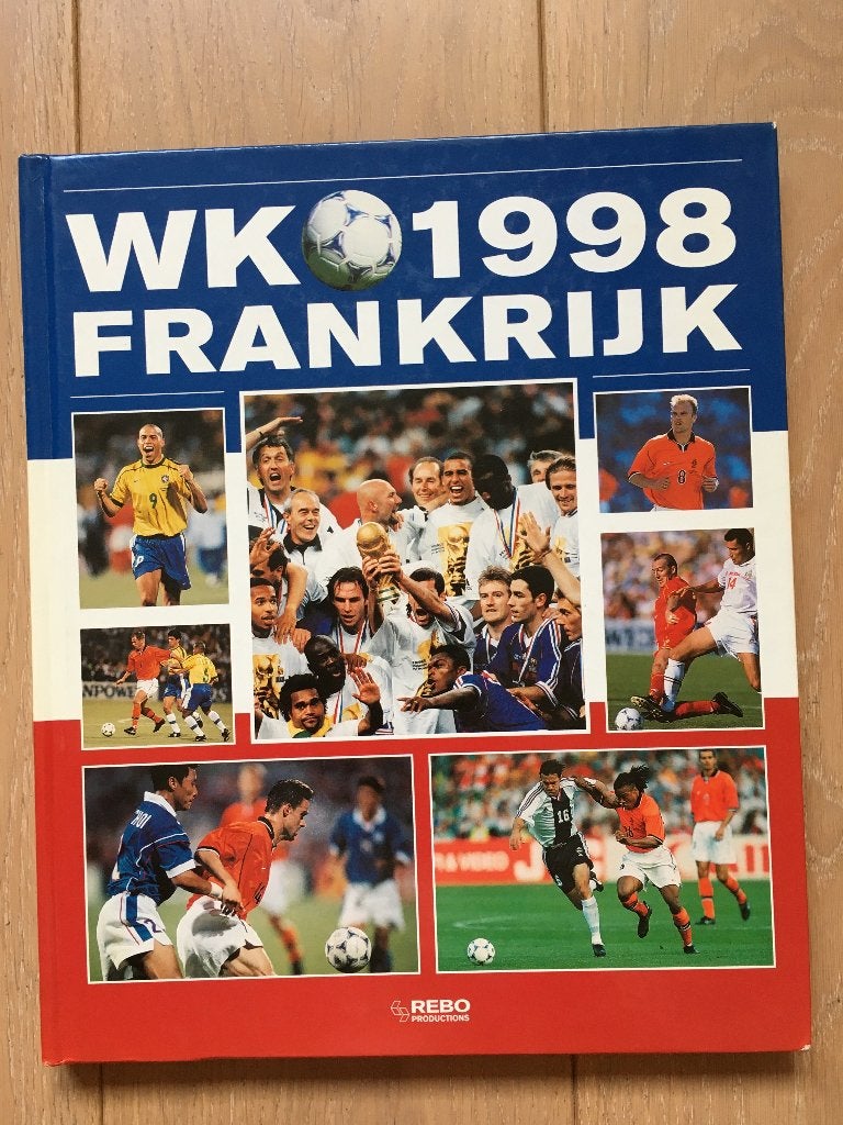 Boek WK voetbal 1998 Frankrijk, Enlèvement ou Envoi, Neuf, Sport de ballon