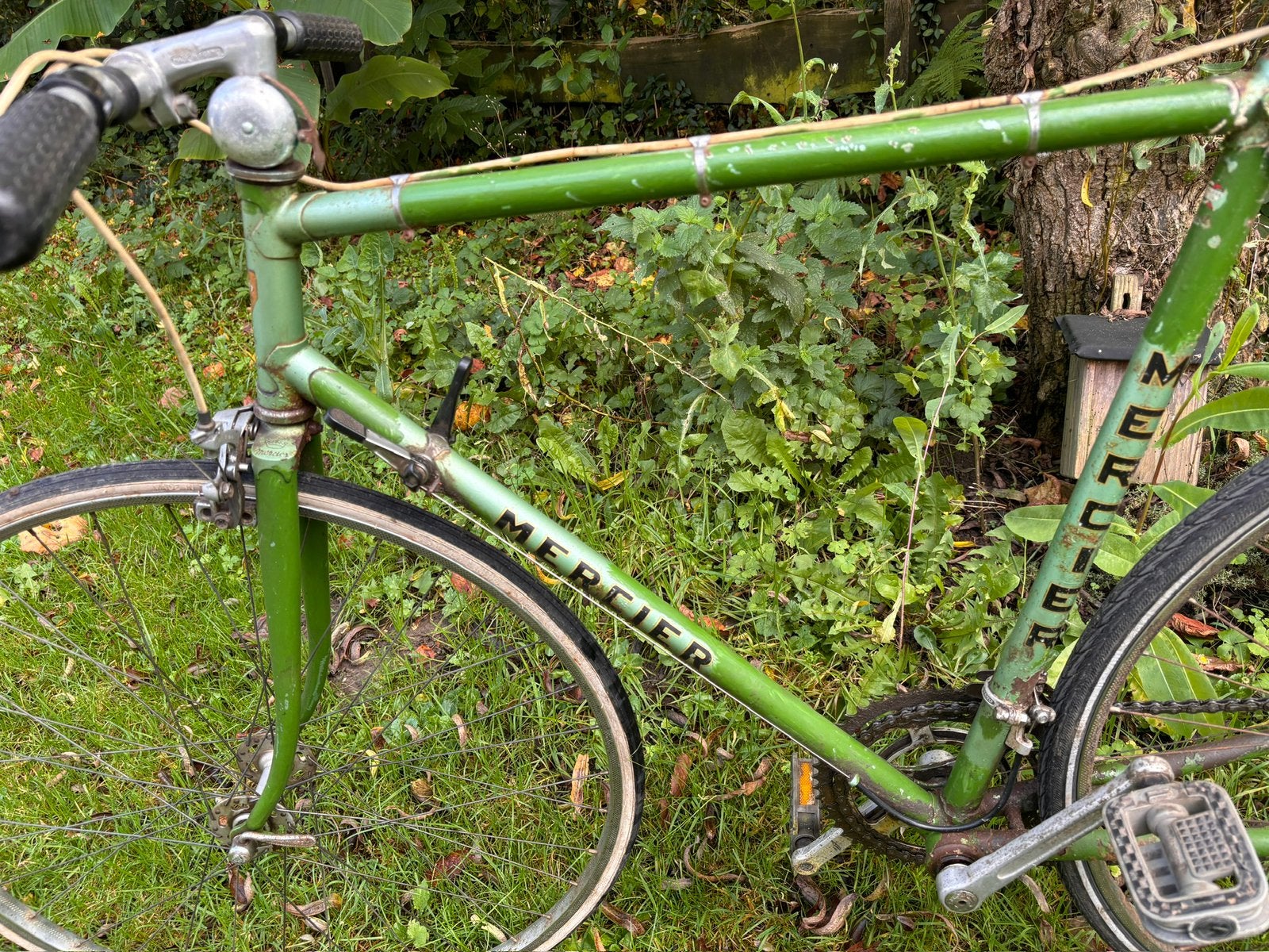 Merlier antieke koers fiets, Vélos & Vélomoteurs, Enlèvement, Utilisé, 10 à 15 vitesses, Autres marques