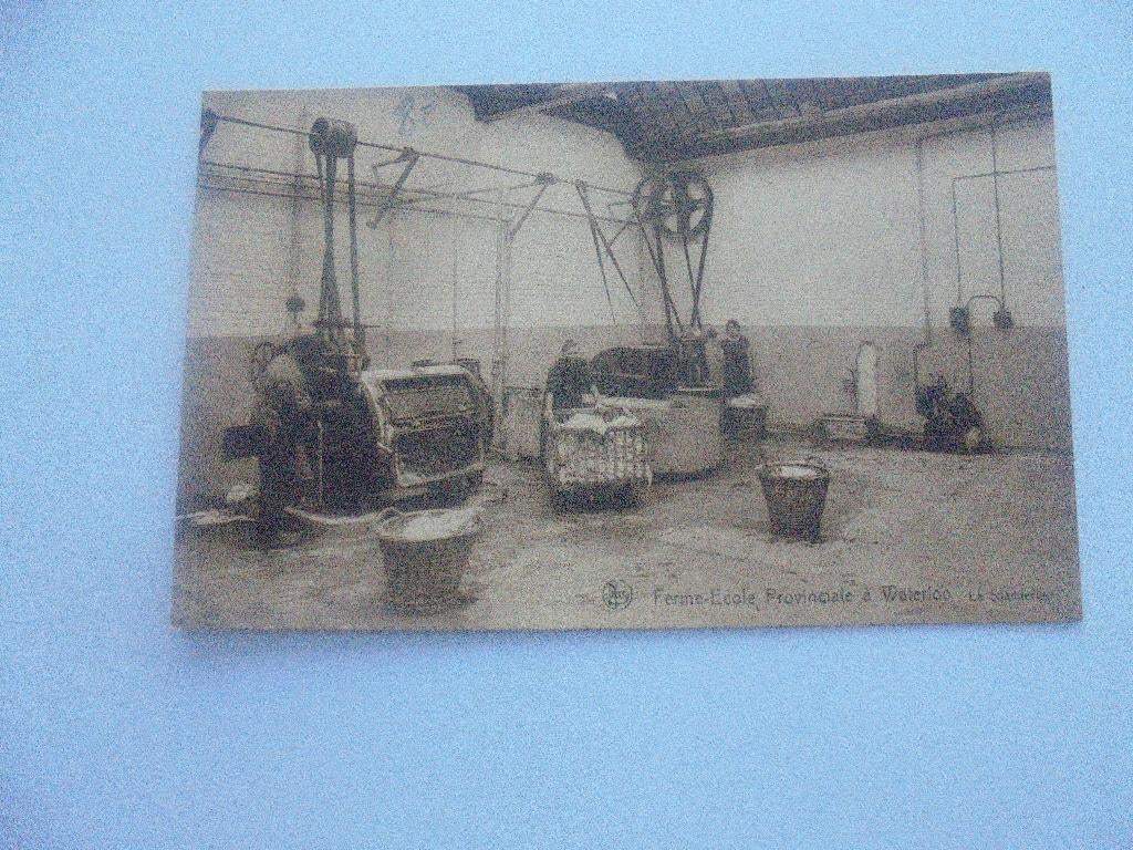 waterloo-ferme ecole provinciale la buanderie, Envoi, 1920 à 1940, Non affranchie, Brabant Wallon