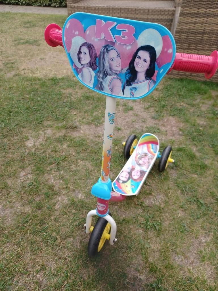 K3 Kinderstep, Fietsen en Brommers, Ophalen, Gebruikt, Gewone step