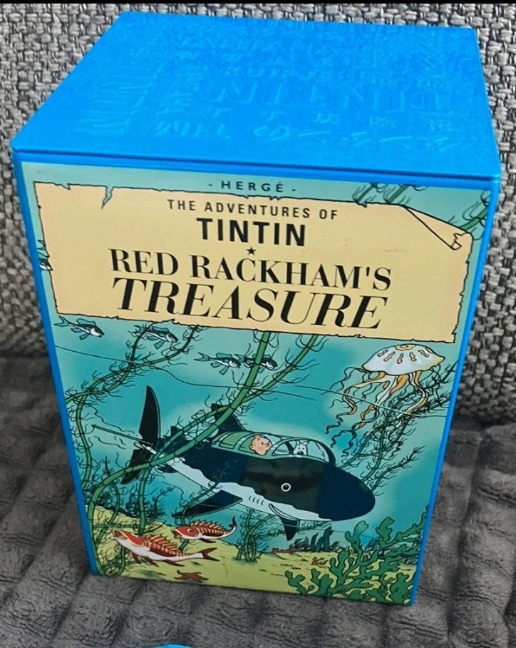 RECHERCHÉ : Boîte Tintin dans une boîte/Cherche : Tintin boî, Enlèvement ou Envoi, Comme neuf
