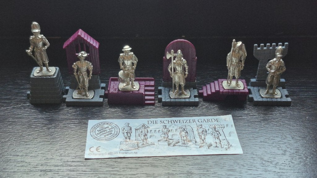Metal Die Schweizer Garde Swiss DE 1996 + 1 Bpz, Collections, Enlèvement ou Envoi, Utilisé, Autres types
