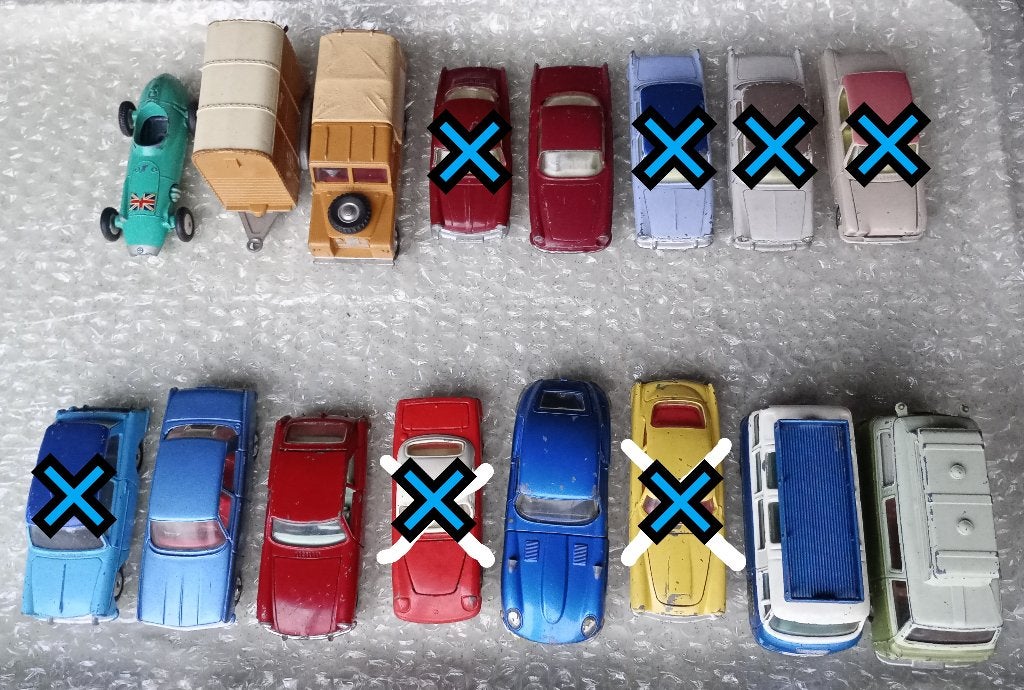Corgi Toys, verscheidene modellen, potk, Enlèvement ou Envoi, Utilisé, Voiture, Corgi
