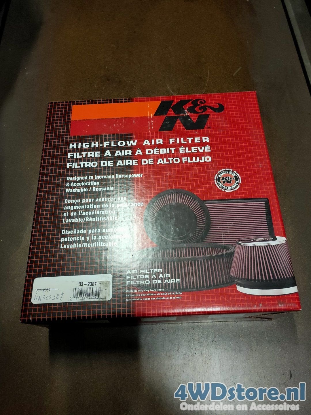 Toyota Tundra K&N Luchtfilter KN332387, -, -, Nieuw, Ophalen of Verzenden