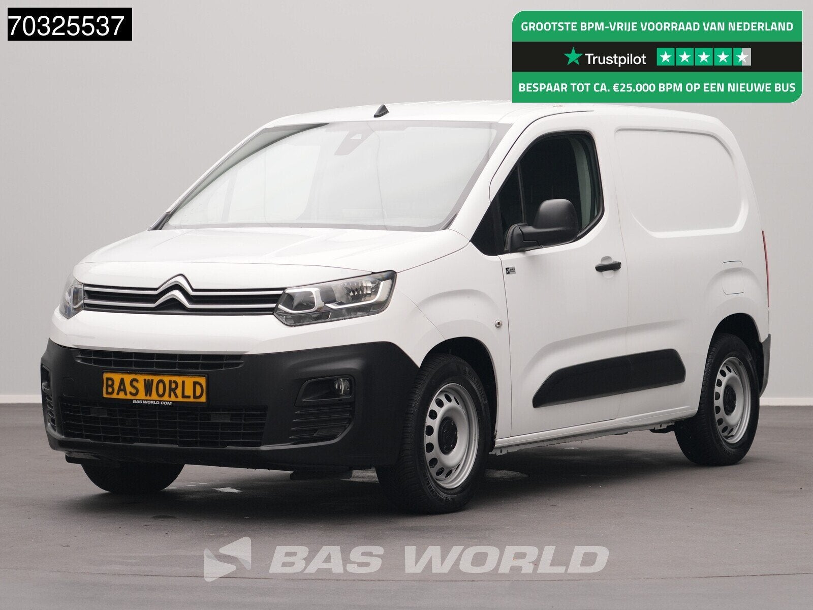 Citroën Berlingo 130pk Benzine Automaat L1H1 Navi Airco Cru, Auto's, Automaat, 1441 kg, Stof, Gebruikt