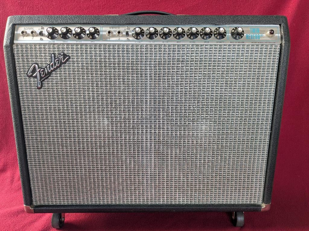 Fender Twin Reverb gitaarversterker, Musique & Instruments, Enlèvement, Utilisé, Guitare, 100 watts ou plus