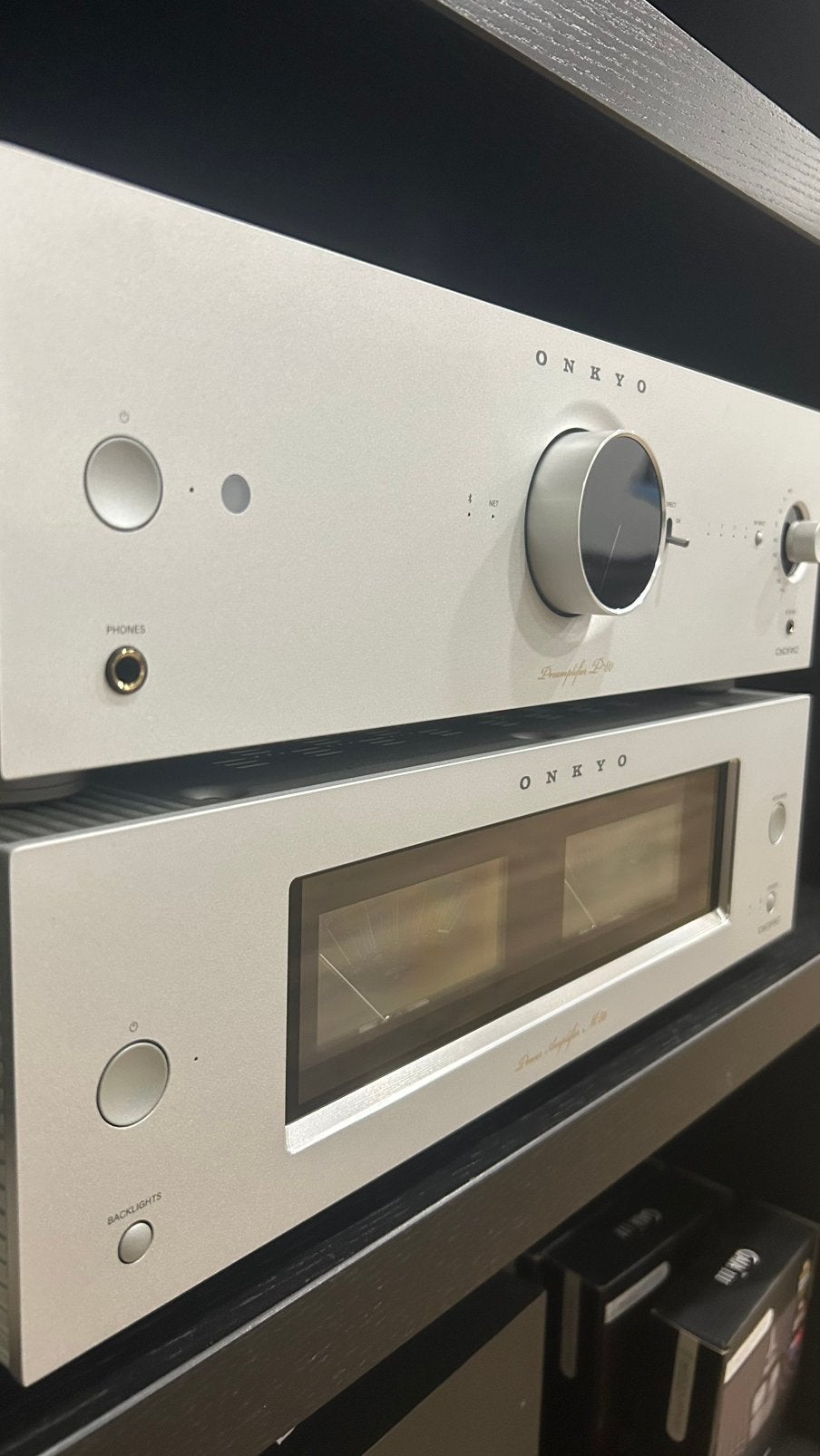 Onkyo P80 + M80 Hifi-set, Ophalen of Verzenden, Zo goed als nieuw