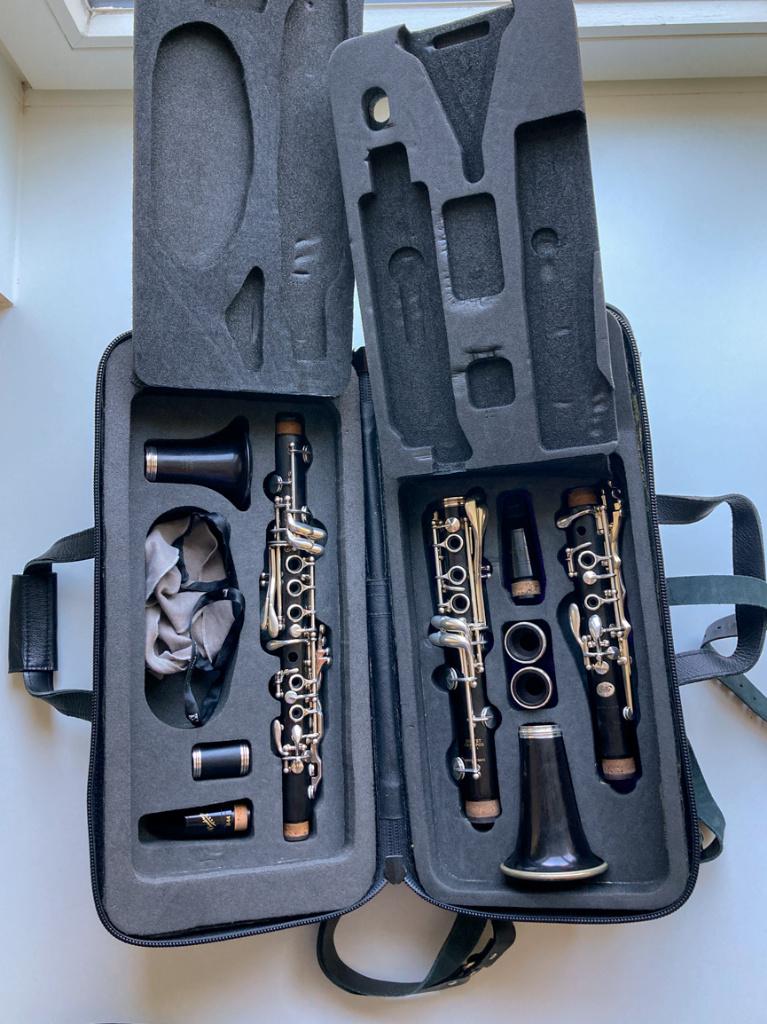 Klarinetkoffer voor combinatie Buffet Crampon Sib/ en Mib/, Musique & Instruments, Enlèvement ou Envoi, Comme neuf, Autres types