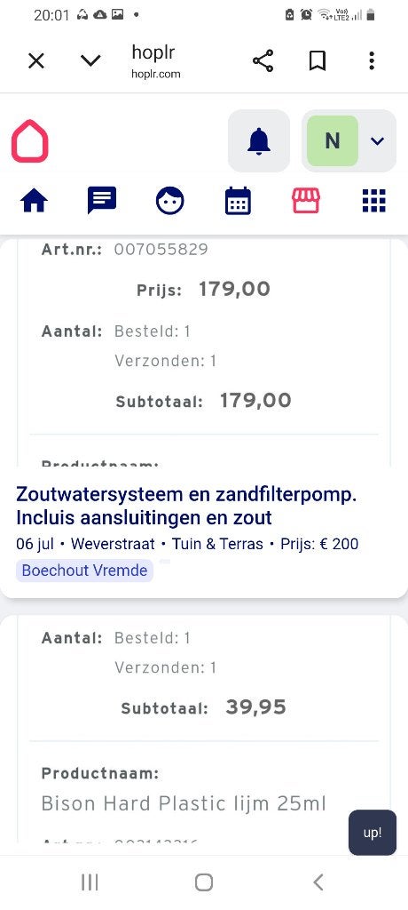 Zoutwatersysteem en zandfilterpomp, Tuin en Terras, Zwembad-toebehoren, Ophalen, Gebruikt, Zwembadpomp