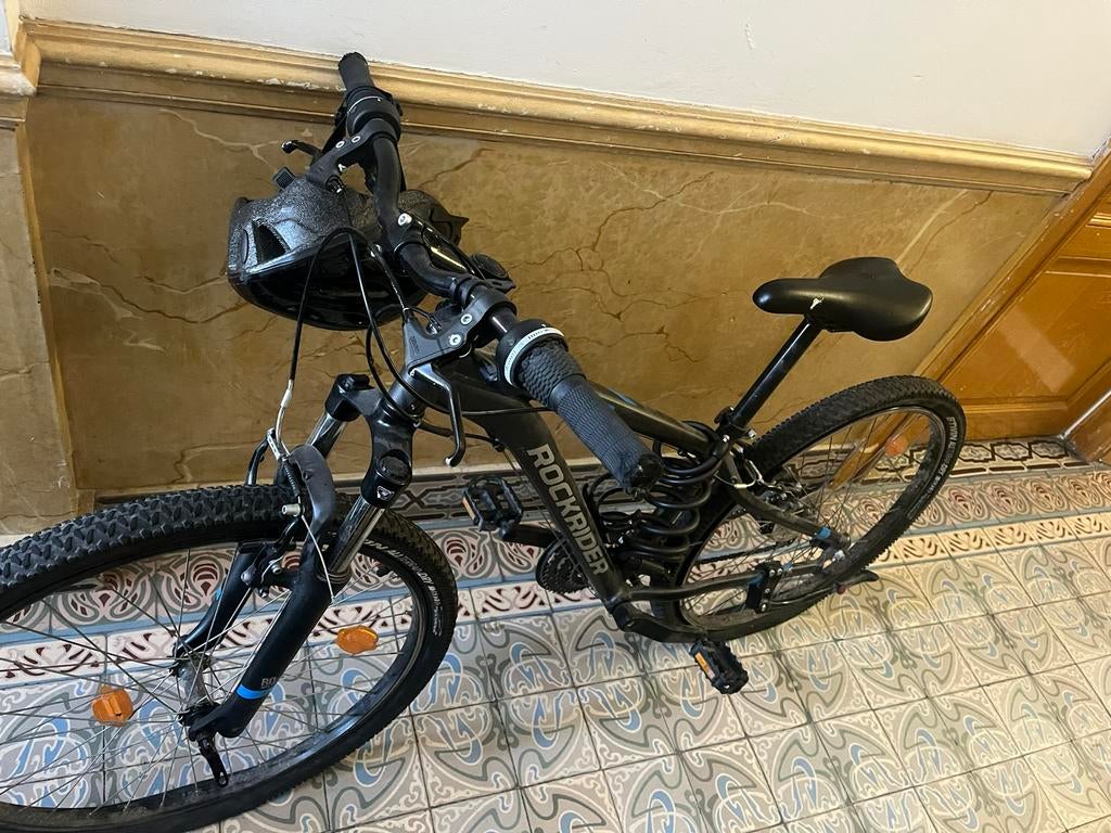 Rockrider SC100 50 cm – Gris Anthracite – Très bon état, Fietsen en Brommers, Ophalen, Gebruikt