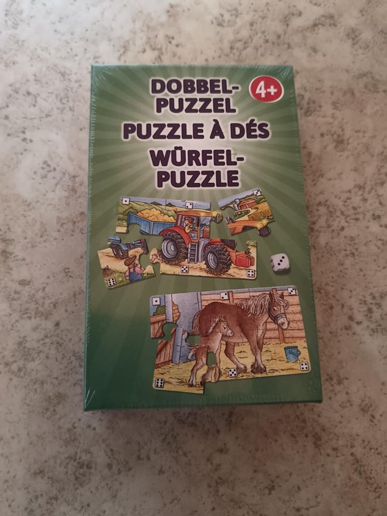 Spel dobbelspel boerderij nieuw in verpakking, Verzamelen, Speelkaarten, Jokers en Kwartetten, Ophalen