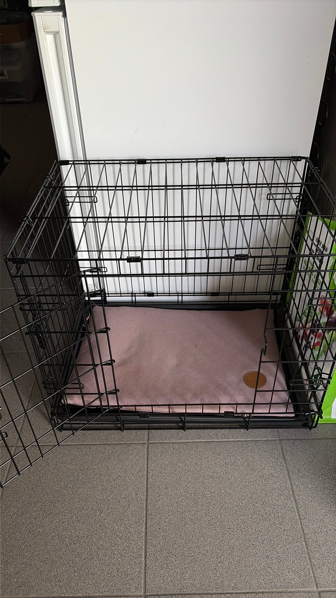 Hondehok voor puppy of kleine hond B60xH47x44D, Dieren en Toebehoren, Ophalen, Gebruikt, Minder dan 65 cm, Minder dan 75 cm