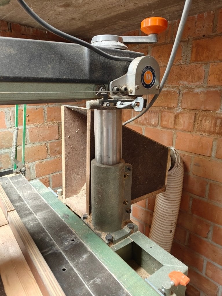 Radiaalzaag Dewalt Powershop DW 125, Ophalen, De Walt, Gebruikt, 30 tot 70 mm