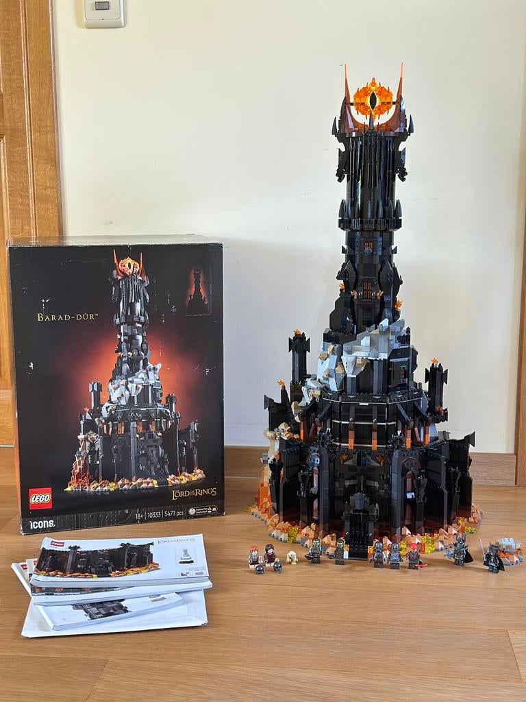 Lego Lord of the Rings 10333 Barad-dûr, Ophalen, Gebruikt, Lego, Compleet