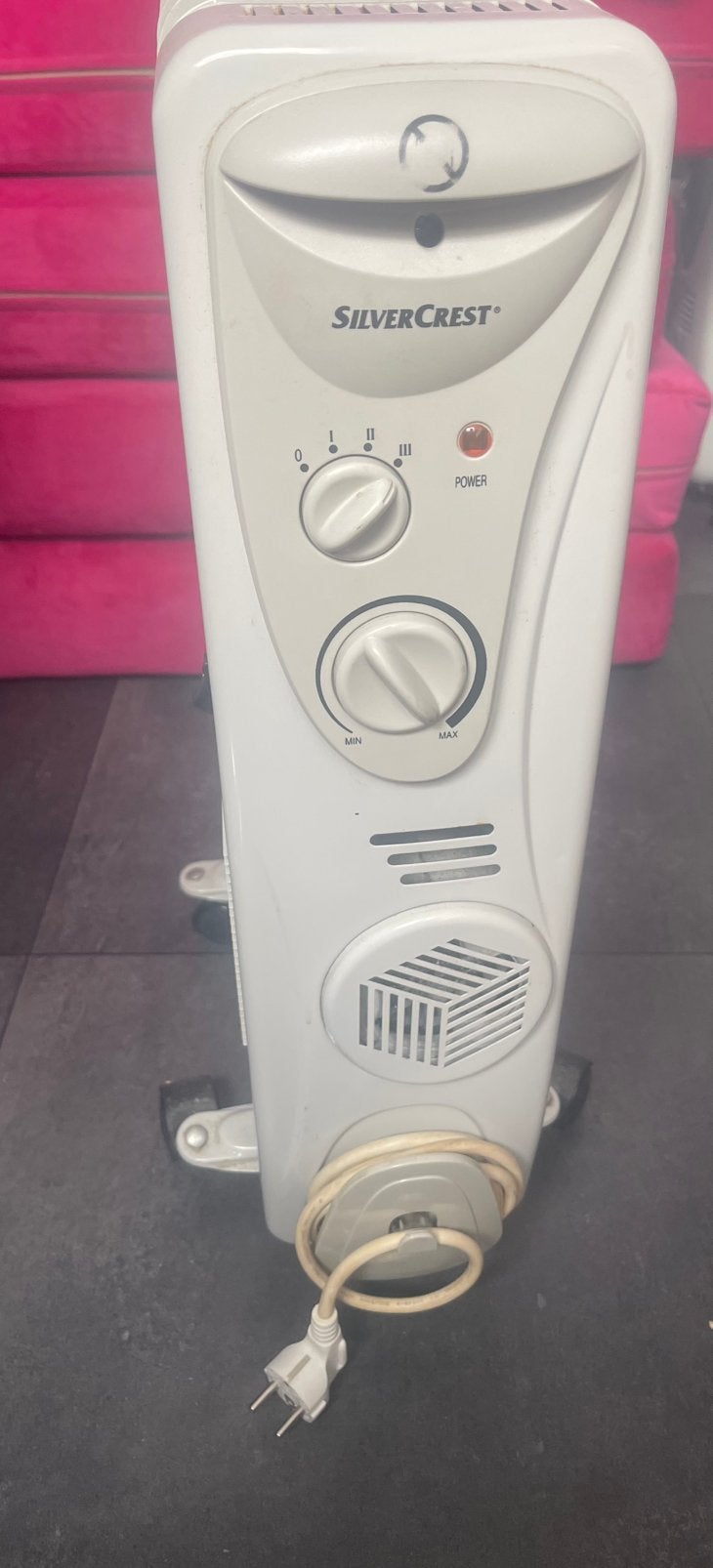 Radiateur silver crest 2500w, Enlèvement, Comme neuf, Radiateur
