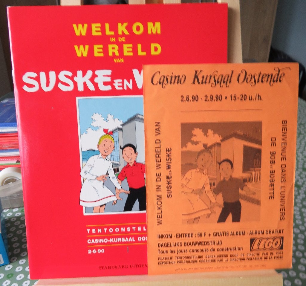 Welkom in de wereld van Suske en Wiske met folder, Boeken, Ophalen of Verzenden, Nieuw
