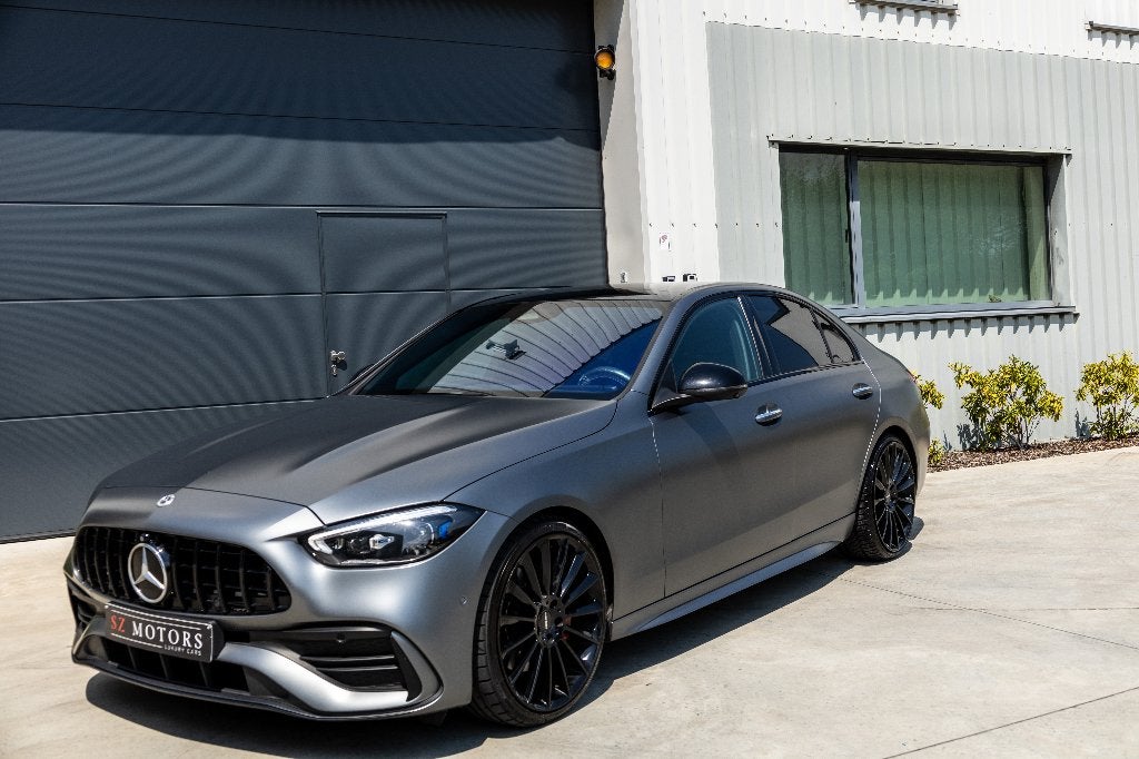 MERCEDES C200 | AMG PACK | ORIGINEEL MAT | COATING |TOPSTAAT, Auto's, Euro 6, Bedrijf, 5 deurs, C-Klasse